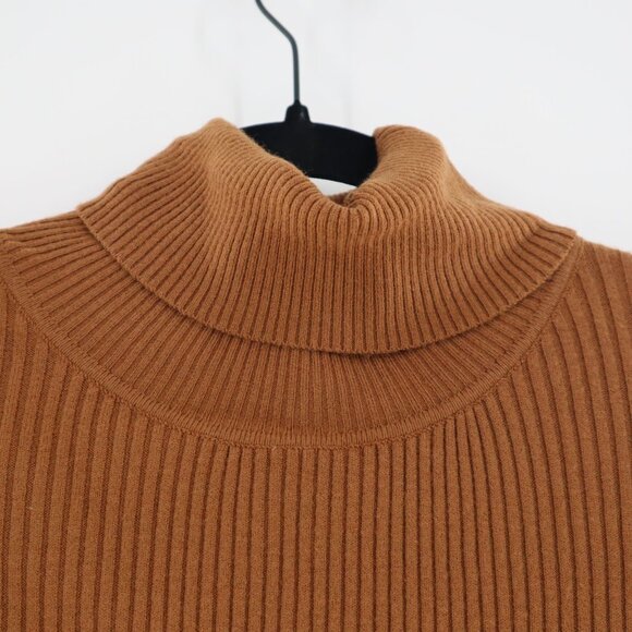 Molly Bracken Melissa Sweater Womens XL Brown Minimalist Preppy Work Modest NWT - Picture 7 of 12